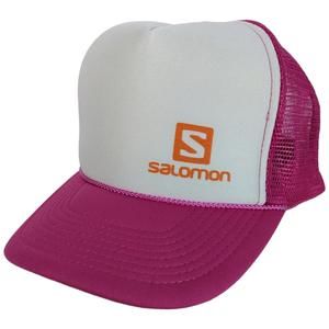Womens Hot Pink Hiking Hat Salomon Bright Girls Trucker Cheese Snapback Cap